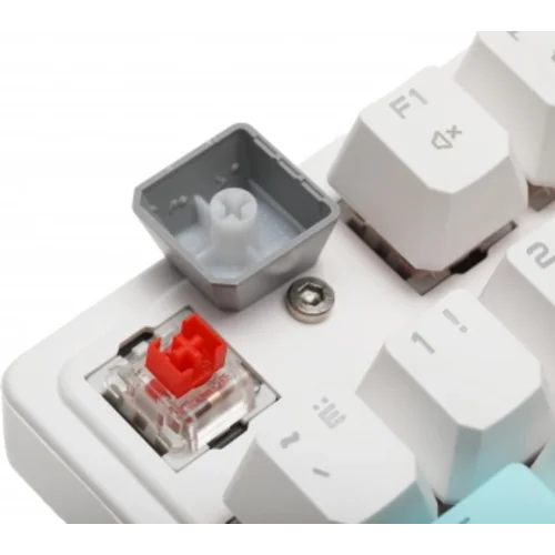 Клавиатура A4Tech Bloody S510R механическая белый USB for gamer LED (S510R USB ICY WHITE/BLMS RED)